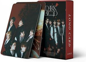 55pcs Kpop ENHYPEN Photocard Enhypen Lomo Cards Enhypen Dark BLOOD New Album Lomo Cards Enhypen Poster Cards pour Fans