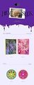 PURPLE KISS -HIDE & SEEK (2nd Mini Album)[HIDE Ver.] 1Album+BolsVos K-POP Webzine (20p), Decorative Stickers, Photocards