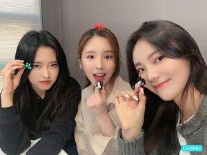 Photo : Olivia Hye, Heejin, & Jinsoul