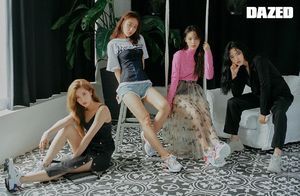 Photo : Kim Lip, Yves, Jinsoul, Olivia Hye for DAZED Korea