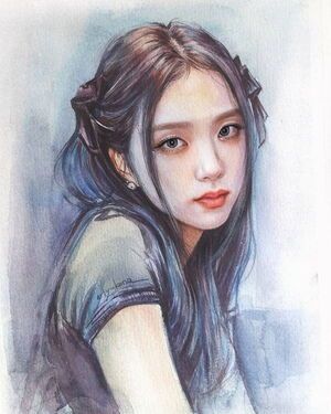 Photo : Jisoo portrait by arty_kona