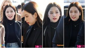 Photo : Jisoo @ Incheon Airport Departing to Indonesia