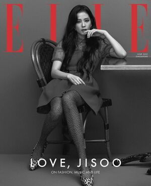 Photo : Jisoo for ELLE Singapore June 2021 Issue