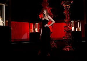 Photo : Lisa at the Bulgari Color Exhibition