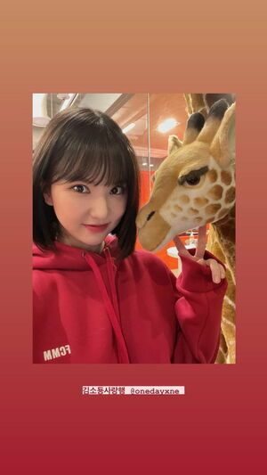 Photo : Eunha Instagram Story