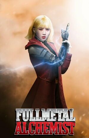 Photo : 210118 Eunbi Elric From Full Metal Alchemist