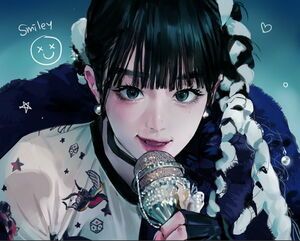 Photo : 220131 - Choi Yena Fan Art (Credit by xbbxbx0)