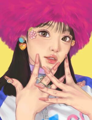 Photo : 220210 - Choi Yena Fan Art (Credit by C4arZc)