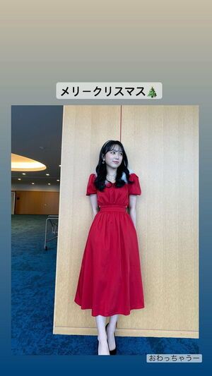 Photo : 211225 - Yabuki Nako Instagram Story Update