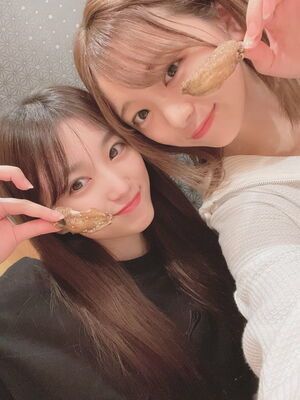 Photo : 220430 - Takeda Tomoka Twitter Update with Yabuki Nako