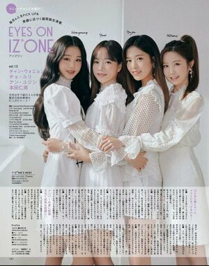 Photo : 201219 Jang Wonyoung, Jo YuRi, Ahn Yujin, And Honda Hitomi X NonNo Magazine