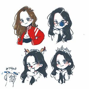 Photo : 211212 - An Yujin Fan Art (Credit by Indah Tan)