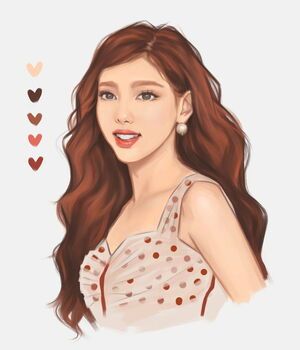 Photo : Beautiful Nayeon Fanart by Shooky_Dough