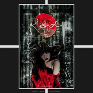 Photo : TWICE MOMO - Red - POSTER - @shadowhero_