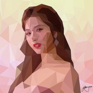 Photo : Low Polygon Art - Sana