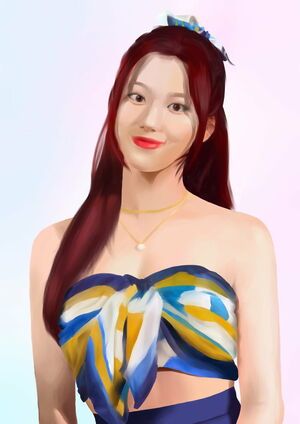 Photo : Taste of Love Sana Fan Art