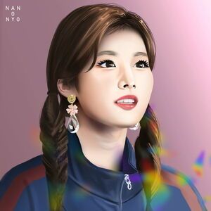 Photo : Sana painting