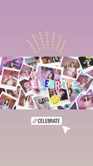 Photo : Sana Instagram Story Update - Celebrate