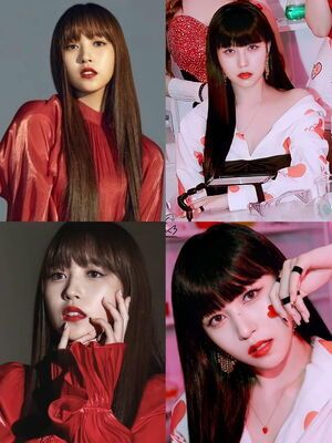 Photo : Mina in red