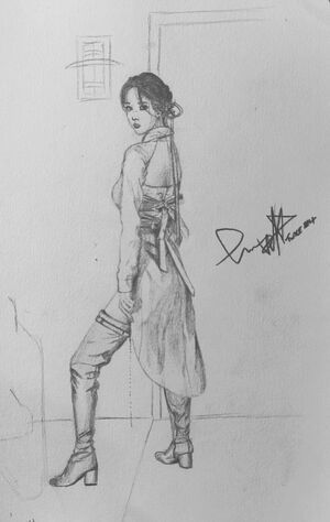 Photo : Just finished drawing Mina for the first time c: Loved these photos of her.