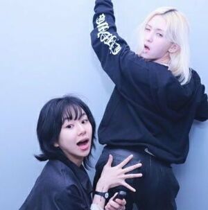 Photo : Chaeyoung and Somi