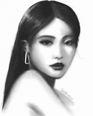 Photo : TWICE, Tzuyu Fan art.
