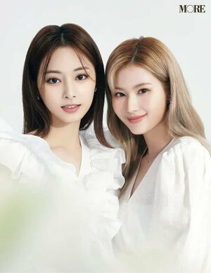 Photo : More_magazine Twitter Update - Sana and Tzuyu for More Magazine